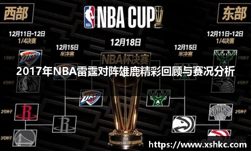 2017年NBA雷霆对阵雄鹿精彩回顾与赛况分析